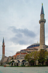 Fototapeta na wymiar Hagia Sophia mosque in Istanbul