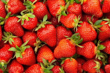 strawberry closeup texture tile pattern