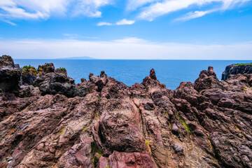 静岡県伊東市の城ケ崎海岸