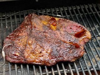 Smoked Beef Brisket Sliced