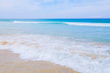 静岡県下田市の白浜の海【６月】