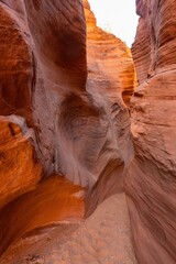 Beautiful landscape around Buckskin Gulch slot canyon