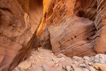 Beautiful landscape around Buckskin Gulch slot canyon