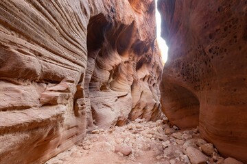 Beautiful landscape around Buckskin Gulch slot canyon
