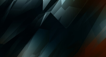 Obraz premium Abstract Background. Triangle 3d illustration polygonal art pattern style. Future graphic geometric design. Geometry texture futuristic decoration. Trendy and vibrant modern style template..