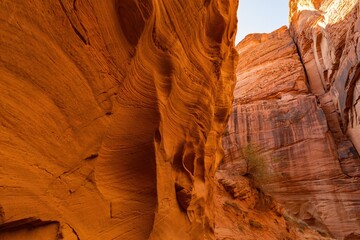Beautiful landscape around Buckskin Gulch slot canyon