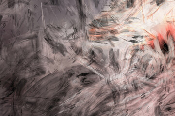 Modern art. Brushed Painted Abstract Background. Brush stroked painting. Strokes of paint. 2D Illustration.´