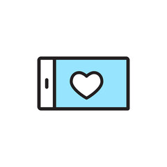 Isolated smartphone computers tecnology online icon- Vector