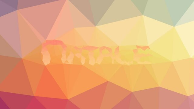 Natale appearing interesting tessellating looping pulsing triangles