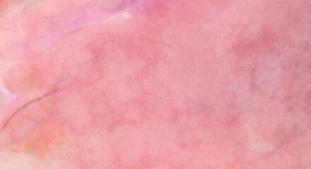 Watercolor abstract painting with pastel colors. Soft color painted illustration of calming composition for poster, wall art, banner, card, book cover or packaging. Modern brush strokes painting.