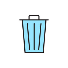Isolated basket computers tecnology online icon- Vector