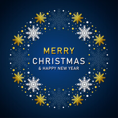 Fototapeta premium Christmas background card templates. Vector design element. Set of brochure, poster templates. Vector illustration