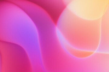 Abstract background. Fractal waves of magic energy and light motion. Colorful wallpaper template of glowing moving light shapes.