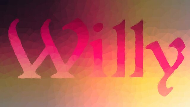 Willy Fade Interesting Tessellating Looping Moving Triangles
