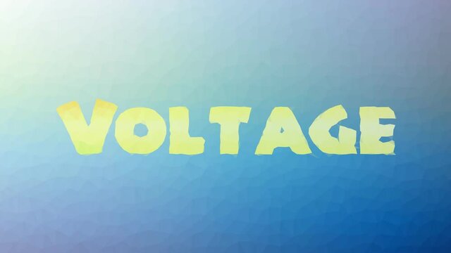 Voltage Fade Weird Tessellating Looping Animated Polygons