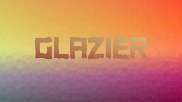 Glazier Fade Modern Tessellated Looping Pulsing Triangles