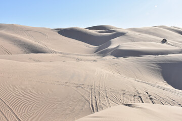 sand dunes in park