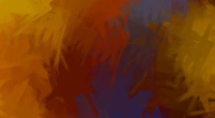 Brushed Painted Abstract Background. Brush stroked painting. Artistic vibrant and colorful wallpaper.