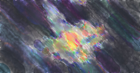 Contemporary art. Hand made painting. Modern artwork. Painting with brushstrokes of watercolor on surface. 2d illustration. Artistic background image. Abstract painting on canvas. Colorful texture.