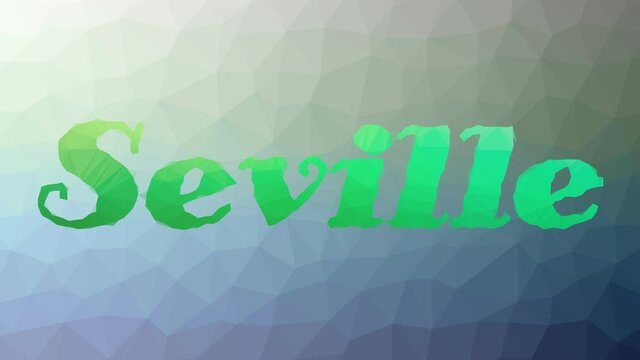 Seville fade strange tessellated looping moving polygons