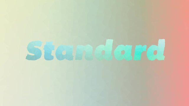 Standard Appearing Interesting Tessellating Looping Moving Triangles