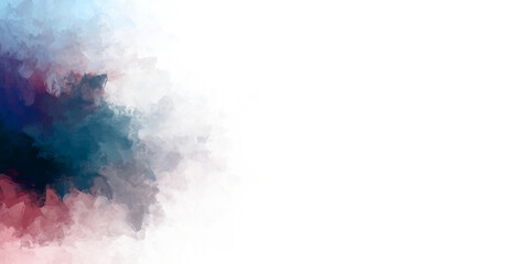 Fototapeta premium Brushed Painted Abstract Background. Brush stroked painting. Artistic vibrant and colorful wallpaper.