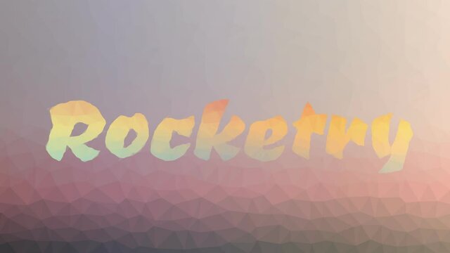 Rocketry Dissolving Techno Tessellating Looping Pulsing Triangles