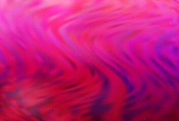 Light Purple, Pink vector template with space stars. Shining illustration with sky stars on abstract template. Pattern for astronomy websites.