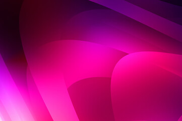 Abstract background with colorful gradient. Vibrant graphic wallpaper with stripes design. Fluid 2D illustration of modern movement.