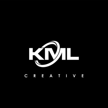 KML Letter Initial Logo Design Template Vector Illustration