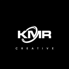 KMR Letter Initial Logo Design Template Vector Illustration