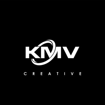 KMV Letter Initial Logo Design Template Vector Illustration