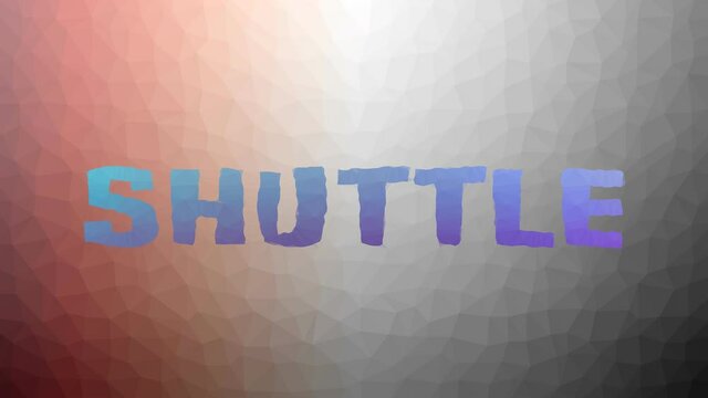 Shuttle Fade Techno Tessellation Looping Animated Polygons