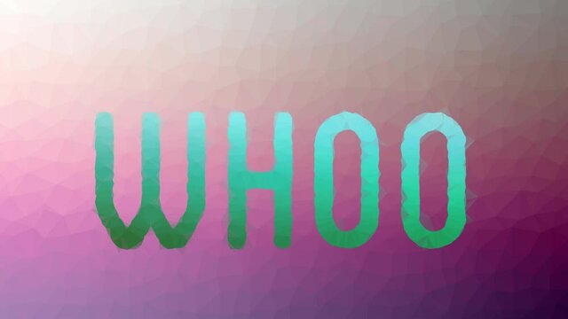 Whoo Fade Techno Tessellation Looping Moving Polygons