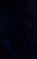 Obraz premium Layers of colorful and vibrant geometrical shapes. Digital illustration of a tech layout. Futuristic design template.