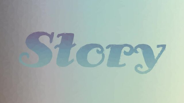 Story Dissolving Technological Tessellated Looping Pulsing Triangles
