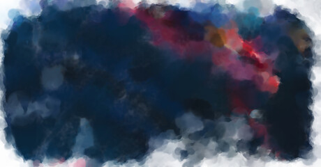 Crazy watercolor random pattern. Creative abstraction. Modern art painting. 2d illustration. Digital texture wallpaper. Artistic watercolored backdrop material.