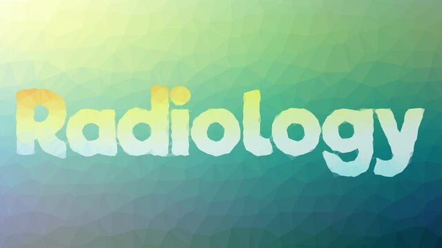 Radiology fade technological tessellation looping pulsing triangles