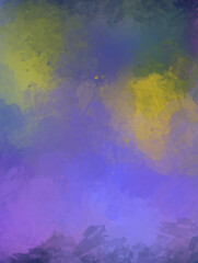 Brushed Painted Abstract Background. Brush stroked painting. Strokes of paint. 2D Illustration.