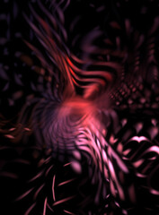 Light particle trails. Light explosion star with glowing particles and lines. Beautiful moving abstract rays background.