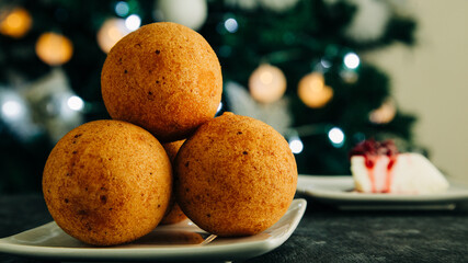 appetizing Colombian donut for the end of the year festivities