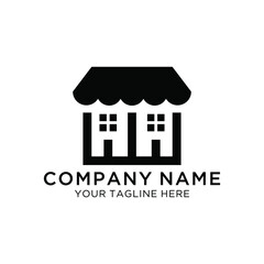 House Logo Template Design Vector, Emblem, Design Concept, Creative Symbol, Icon