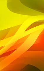 Abstract background with colorful gradient. Vibrant graphic wallpaper with stripes design. Fluid 2D illustration of modern movement.