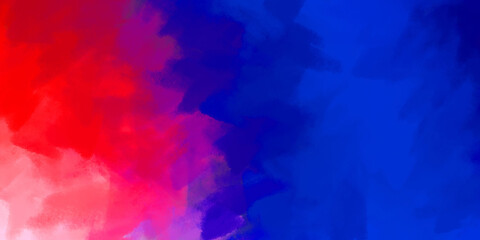 Abstract background of colorful brush strokes. Brushed vibrant wallpaper. Painted artistic creation. Unique and creative illustration.