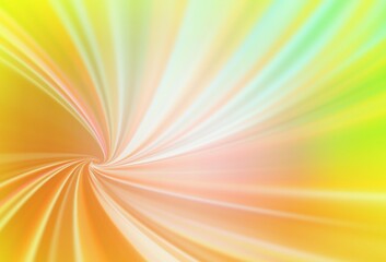 Obraz premium Light Green, Yellow vector blurred bright pattern. An elegant bright illustration with gradient. New style design for your brand book.