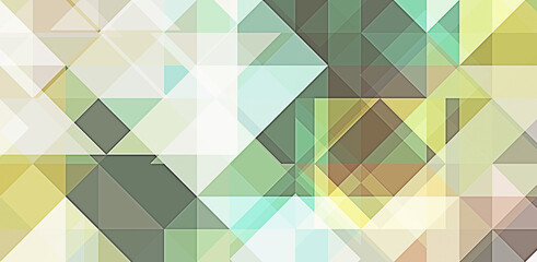 Overlapping design with triangles background. Abstract geometric wallpaper. Geometrical colorful triangular shapes.