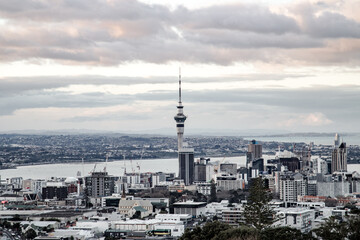 View from Mt Eden, Auckland, New Zealand