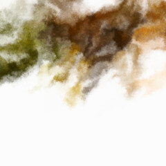 Watercolor painted background. Abstract Illustration wallpaper. Brush stroked painting. 2D Illustration.