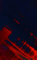 Abstract background. Grungy wallpaper. Geometrical elements on aged grunge texture. Graphic illustration with different color patterns.