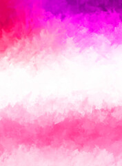 Abstract background of colorful brush strokes. Brushed vibrant wallpaper. Painted artistic creation. Unique and creative illustration.